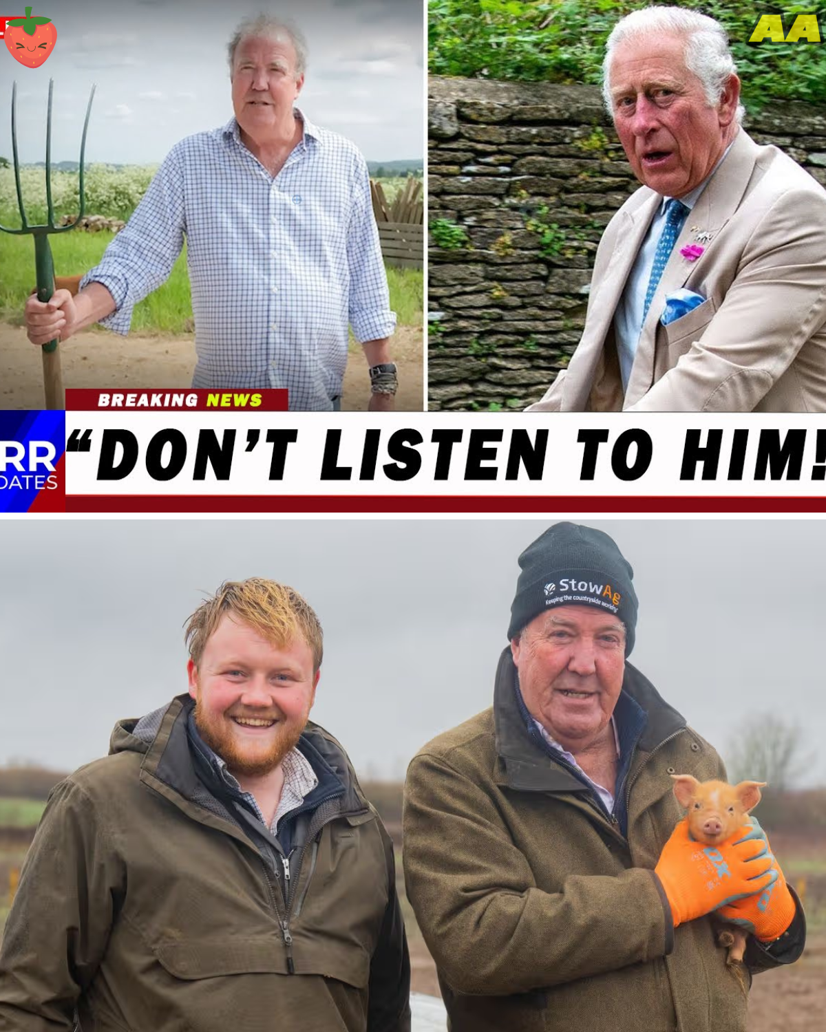 Jeremy Clarkson STRIKES BACK at King Charles Over British Farming | UK News 🥚