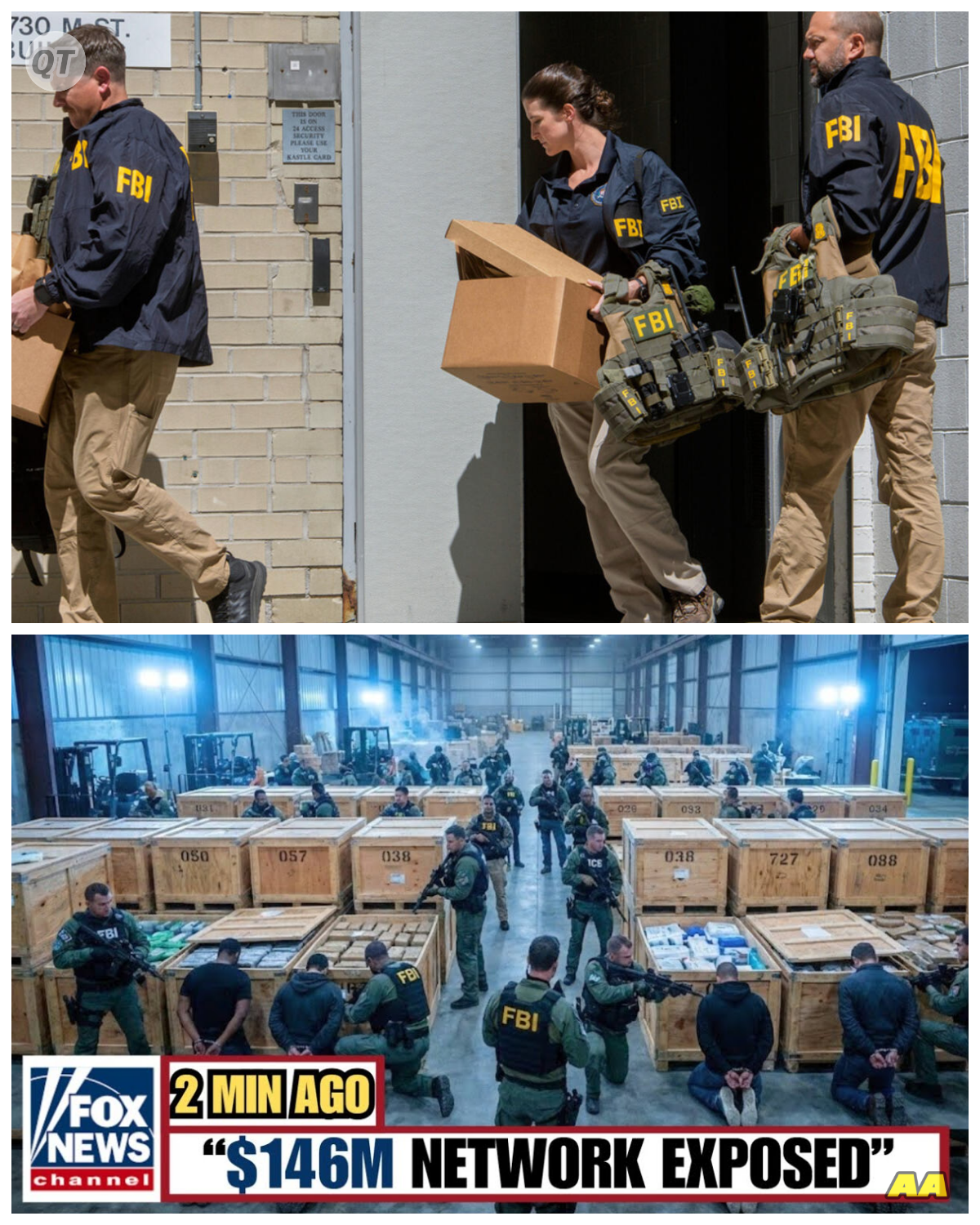 🐶 SHOCKING CRACKDOWN! FBI & ICE UNCOVER 6M CRIMINAL NETWORK WITH 784 CRATES SEIZED