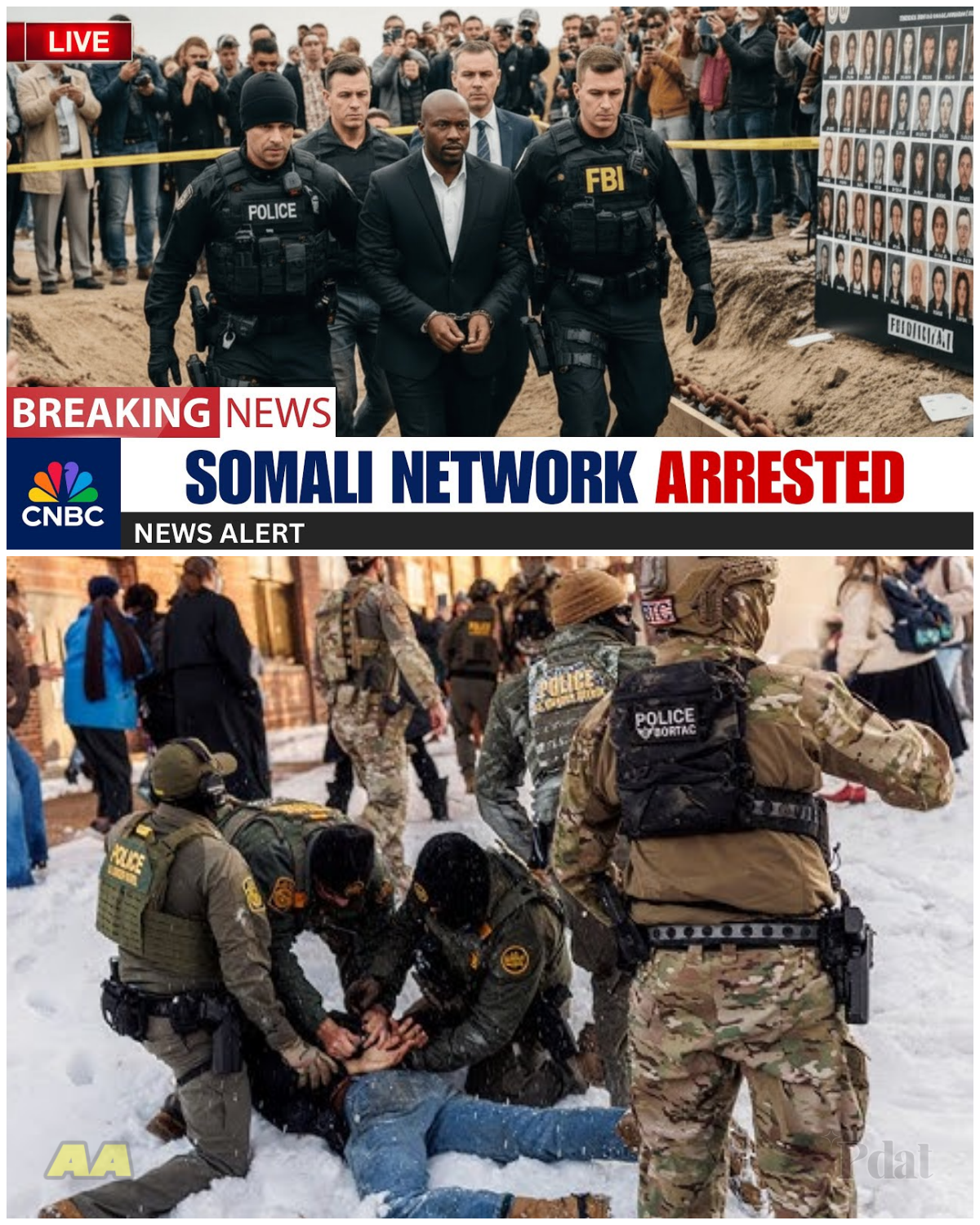 FBI & ICE Storm Texas Home of Somali Diplomat