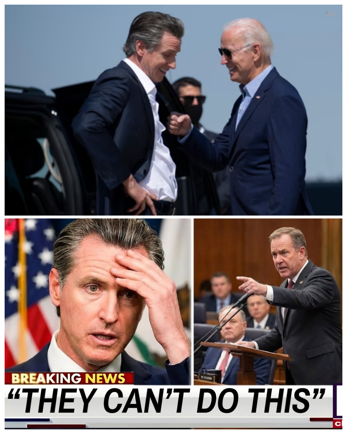 Governor of California CONFUSED After Lawmaker Warns ‘POINT OF NO RETURN’ Has Been Reached
