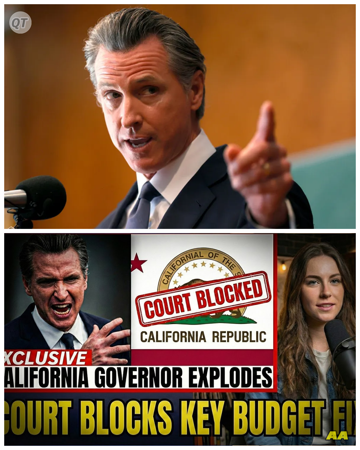 🐶 CALIFORNIA GOVERNOR ERUPTS! COURT BLOCKS KEY BUDGET FIX