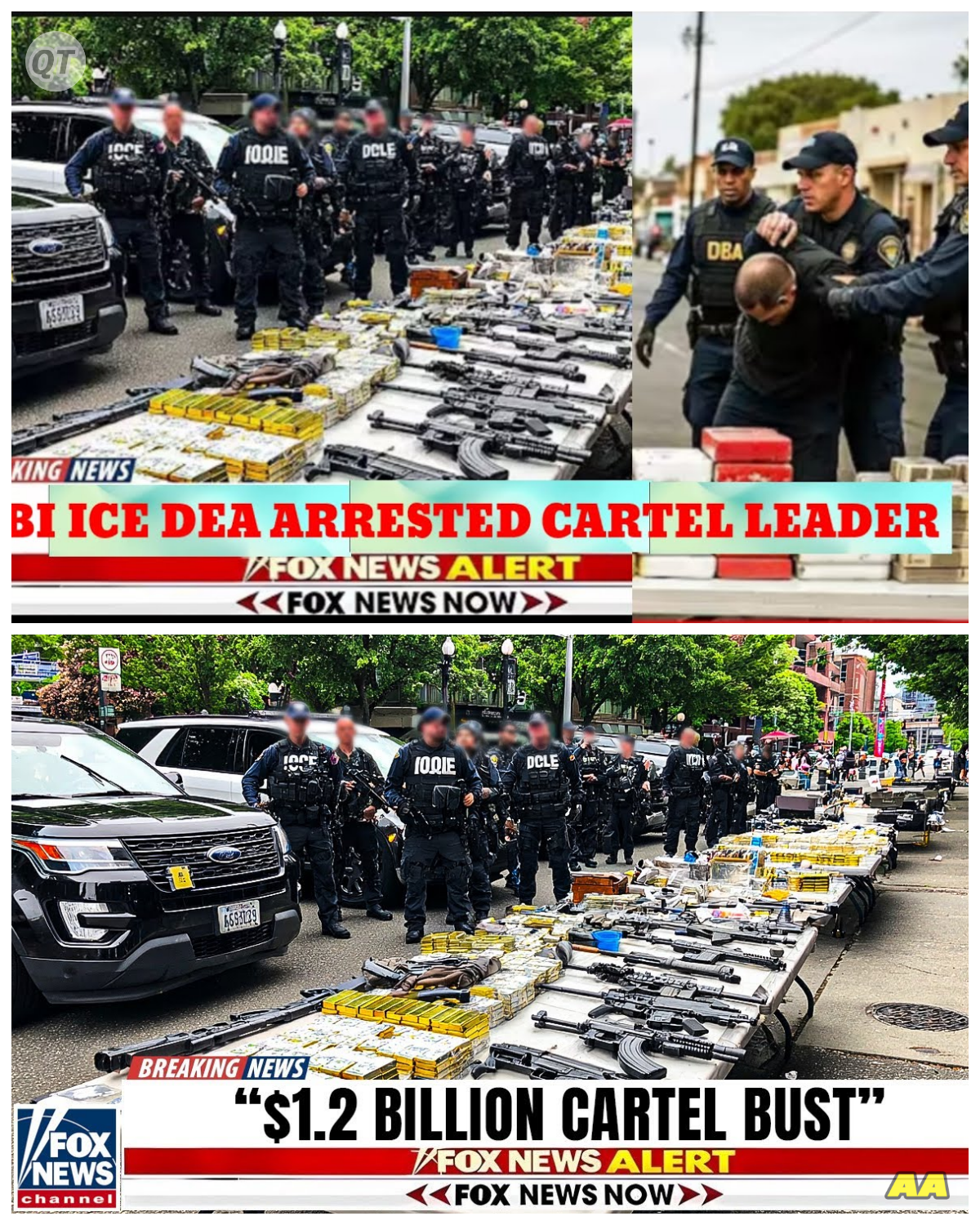 🐶 MᴀssIVE CARTEL CRACKDOWN! FBI, ICE & DEA UNCOVER GRENADES AND .2B IN ᴀssETS IN DRAMATIC GEORGIA RAID! In a sensational operation that has stunned the nation, federal agents raided a Georgia cartel base, seizing a grenade launcher and a jaw-dropping .2 billion in ᴀssets! As the details unfold, the shocking reality of cartel operations comes to light, raising urgent questions about safety and security. What secrets will this high-stakes bust reveal? The drama is just heating up, and the fallout promises to be explosive! 👇