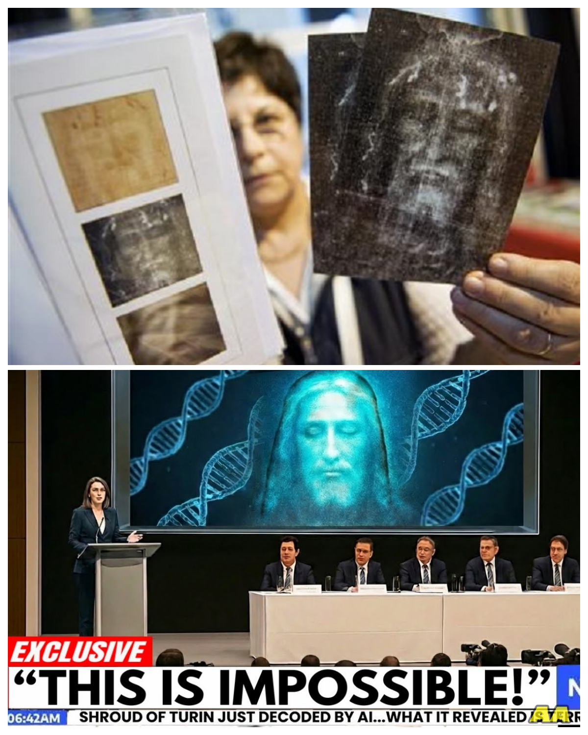 🧬 JUST NOW: Scientists Find DNA Traces in the Shroud of Turin—Lab Falls Silent as Genetic Results Hint at a Profile No One Can Explain, Sending Researchers Into Panic and Theologians Into Prayer ⚛️