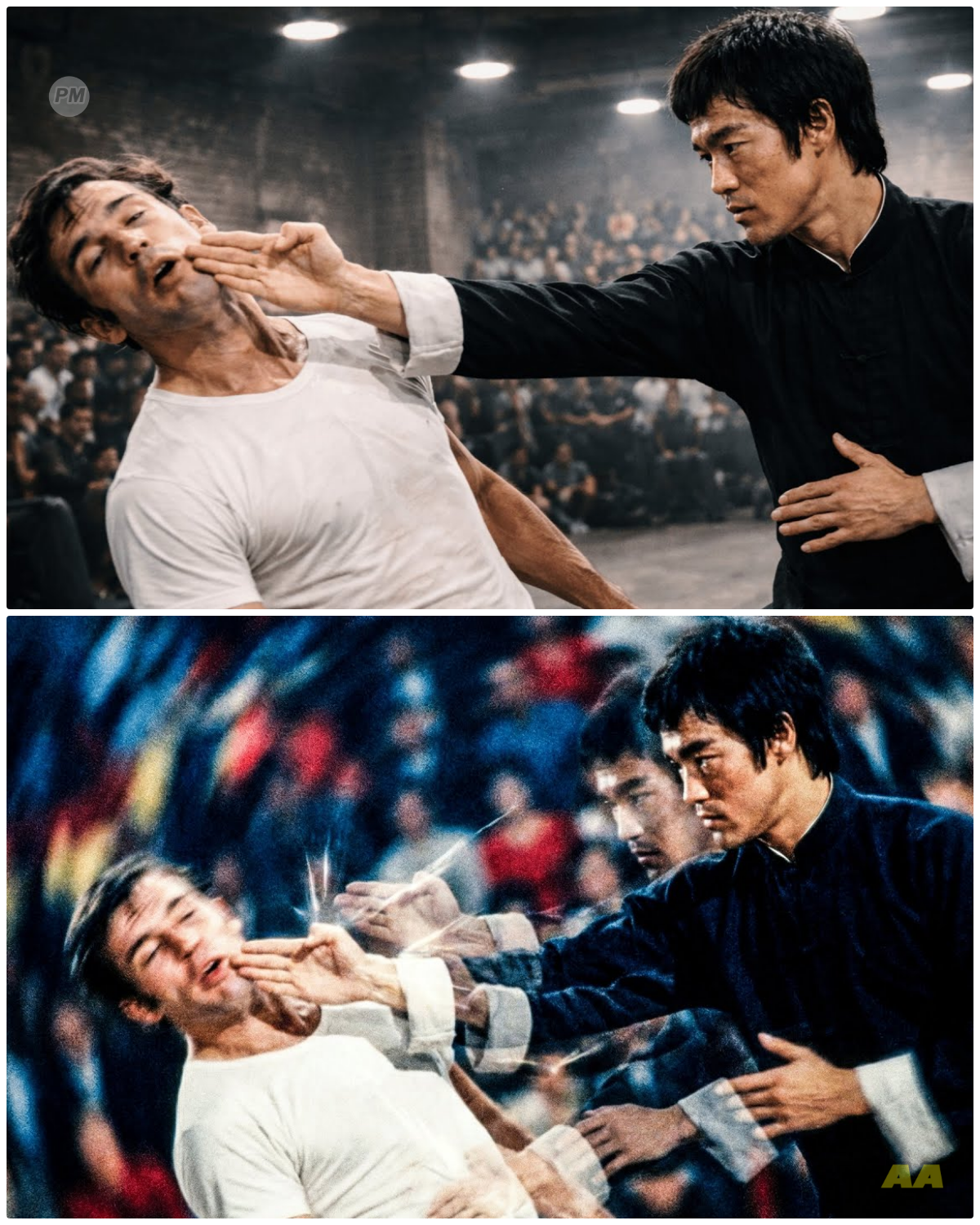 500 Students Watched Bruce Lee Take the Challenge
