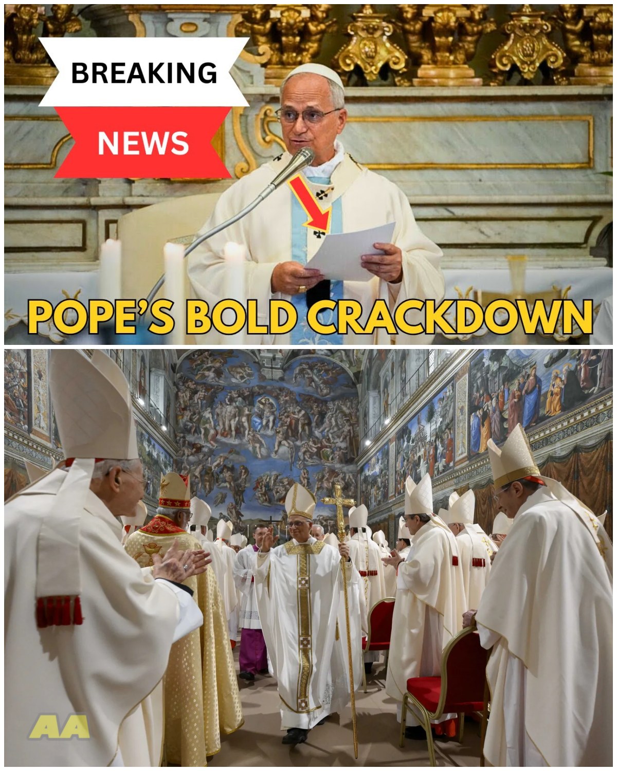 POPE LEO XIV Speaks by Candlelight to the Consecrated