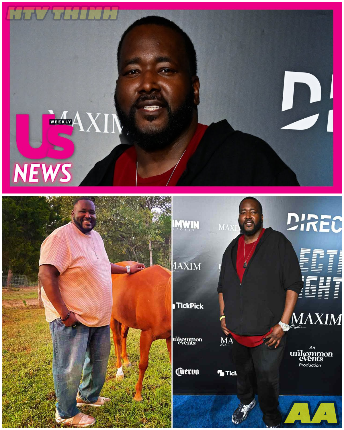 😱 The Blind Side Star Quinton Aaron’s Remarkable 100-Lb Weight Loss: A Story of Determination! 😱