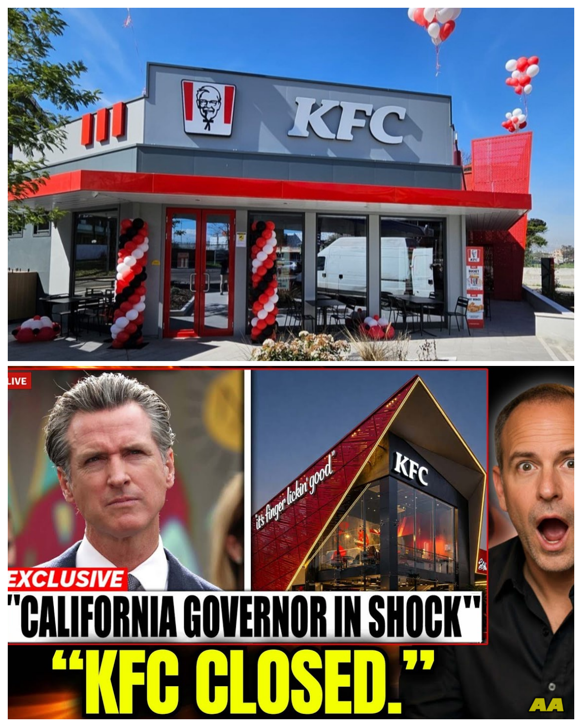 🍗 CALIFORNIA IN CRISIS