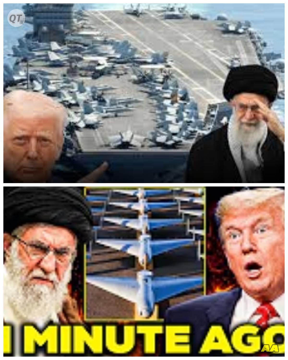 🐶 DRAMATIC SHOWDOWN! IRAN ACTIVATES KAMIKAZE DRONES AS U.S. WARSHIP APPROACHES