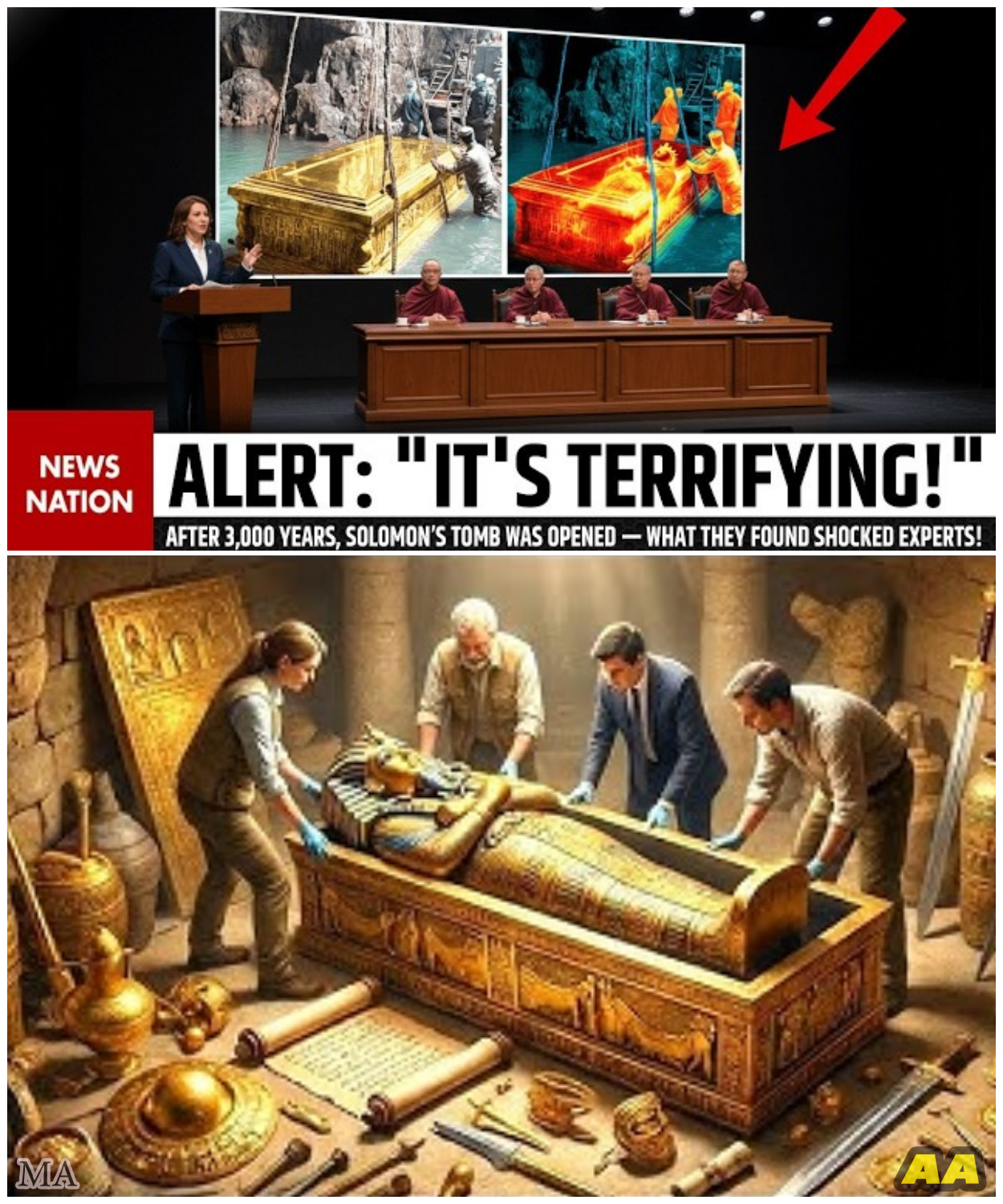 AFTER 3,000 YEARS, SOLOMON’S TOMB ALLEGEDLY UNSEALED—AND WHAT ARCHAEOLOGISTS CLAIM TO HAVE FOUND INSIDE HAS LEFT EXPERTS STUNNED INTO SILENCE!