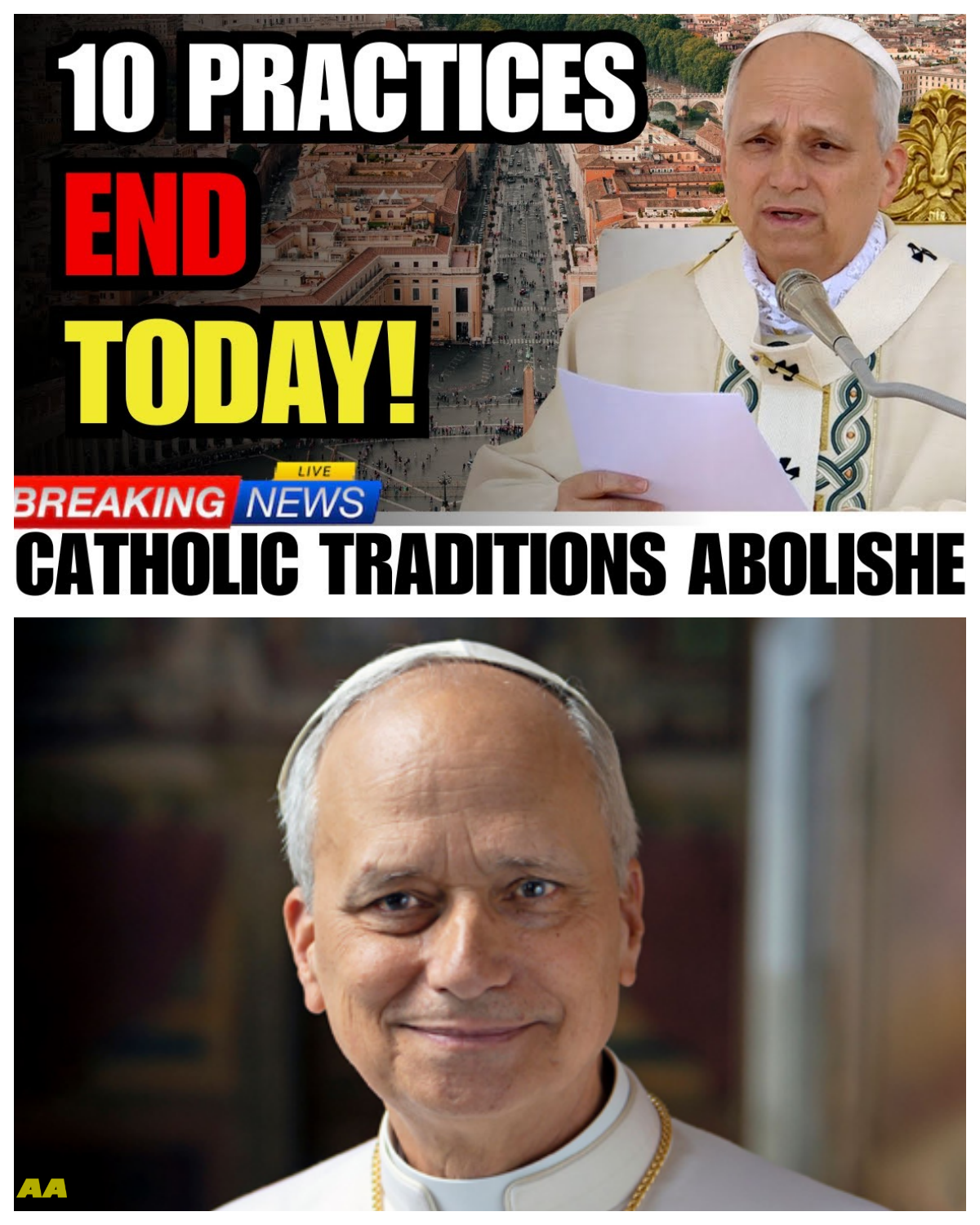 The 10 Things Pope Leo XIV Says Catholics MUST STOP Doing Immediately