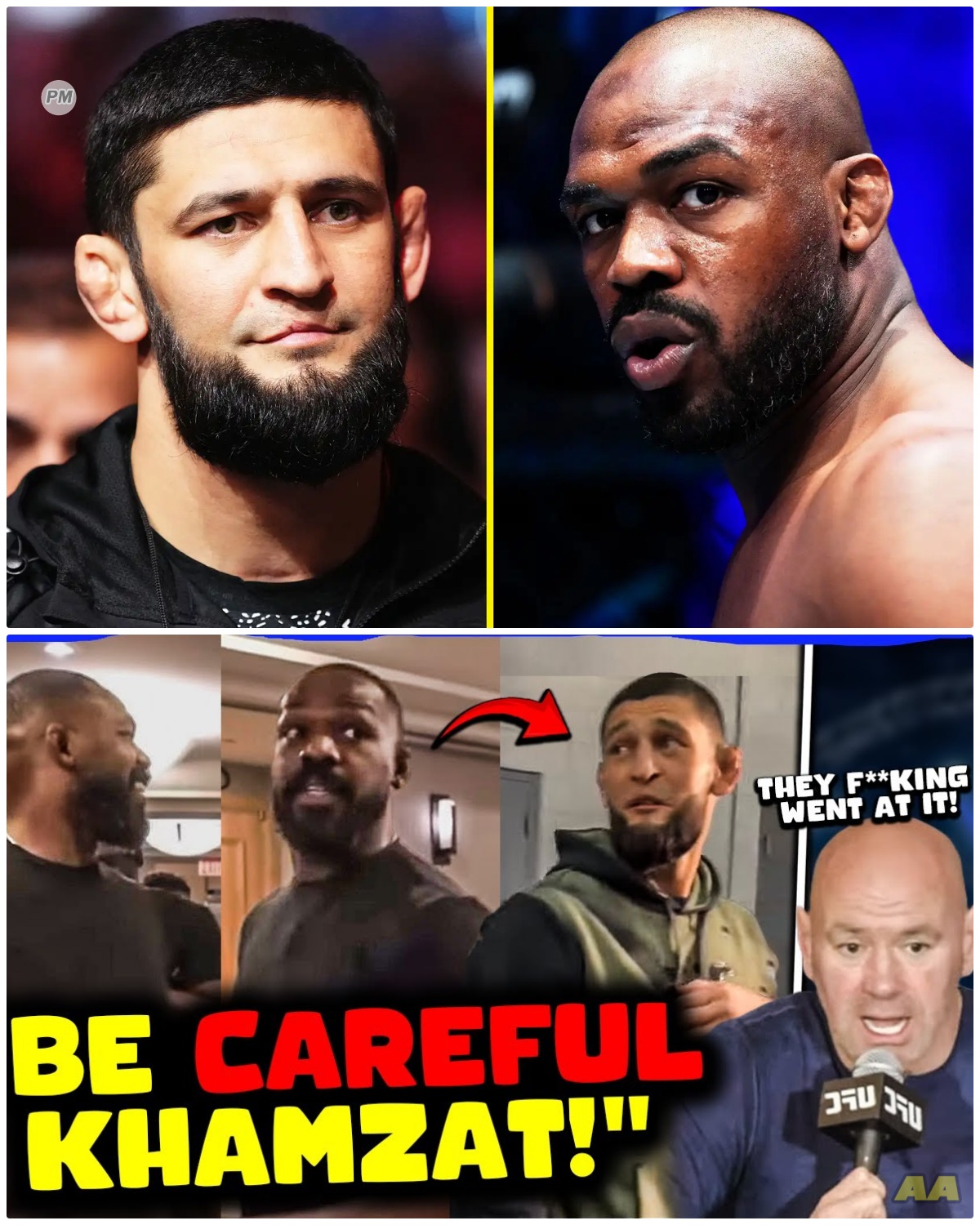 THE ULTIMATE BETRAYAL: Jon Jones vs. Khamzat Chimaev—A Rivalry Explodes Before UFC 325! In a dramatic turn of events that has sent shockwaves through the MMA community, Jon Jones and Khamzat Chimaev found themselves embroiled in a bitter feud that erupted into chaos just before UFC 309. With accusations of betrayal and fierce compeтιтion fueling their animosity, this confrontation promises to be more than just a fight—it’s a battle for pride, legacy, and the very soul of the UFC. As Dana White navigates this explosive situation, fans are left to wonder: who will emerge victorious in this high-stakes game of cat and mouse? Get ready for the ultimate showdown! 👇