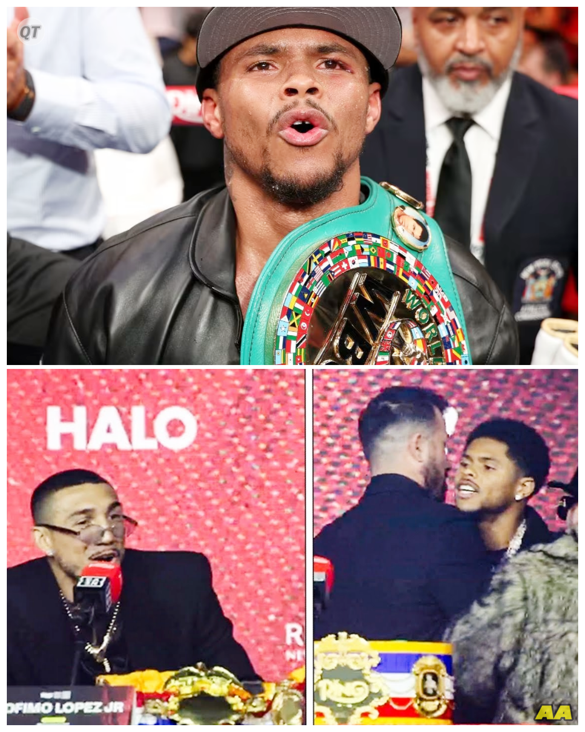 🐘 Shakur Stevenson Challenges Teofimo Lopez: ‘I’ll Smack The Sh*t Outta You!’ in Fiery Exchange! 💣 Is this the tipping point in their rivalry? Shakur Stevenson unleashed his frustration during a confrontation with Teofimo Lopez, vowing to smack the sh*t outta him. This intense moment has fans on the edge of their seats as they anticipate their upcoming fight. What does this reveal about the stakes involved? 👇