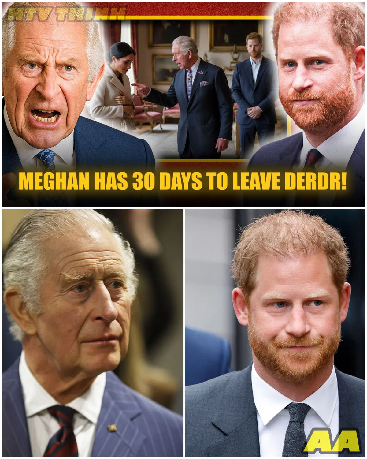 😱 HARRY IN TEARS! KING CHARLES Issues ULTIMATUM