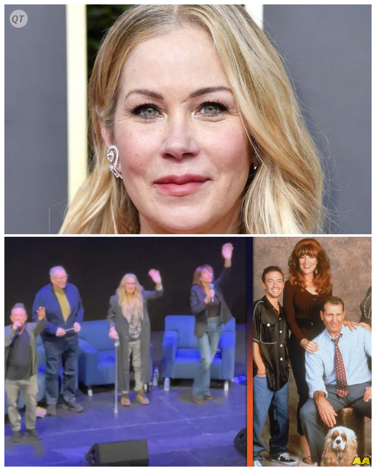 🐘 MARRIED WITH CHILDREN REUNION: CHRISTINA APPLEGATE’S RARE APPEARANCE AMID MS FIGHT