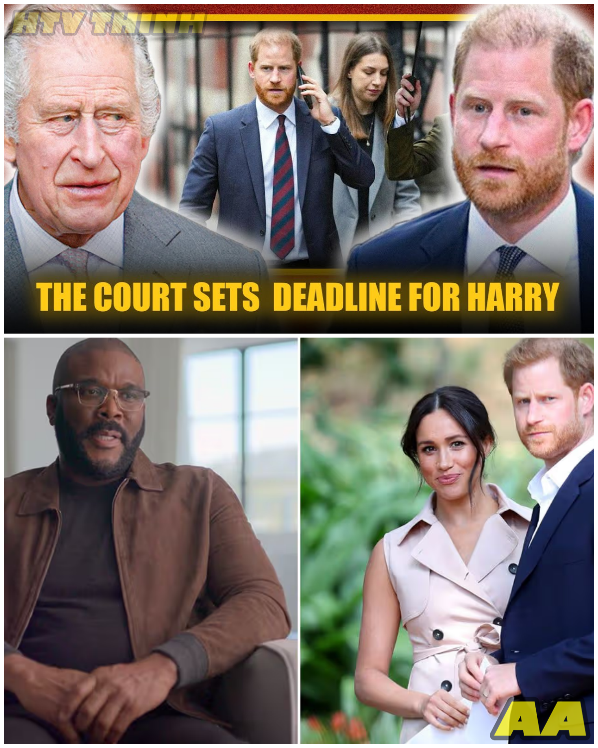 😱 Tyler Perry Sets HARRY Has 30-day ᴅᴇᴀᴅline For Financial Settlement. KING CHARLES CAN’T Saving Him 😱