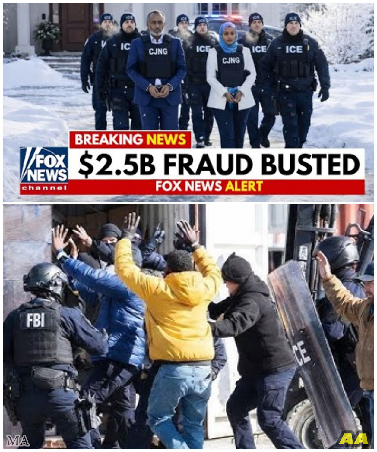 🦊 FBI & ICE Raid Somali Mansion in Dallas