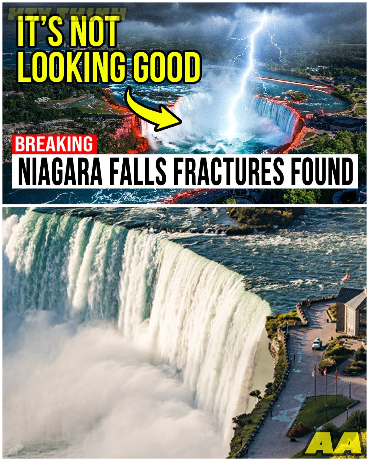 😱 1 MINUTE AGO: Scientists Discover HUGE FRACTURES Underneath Niagara Falls