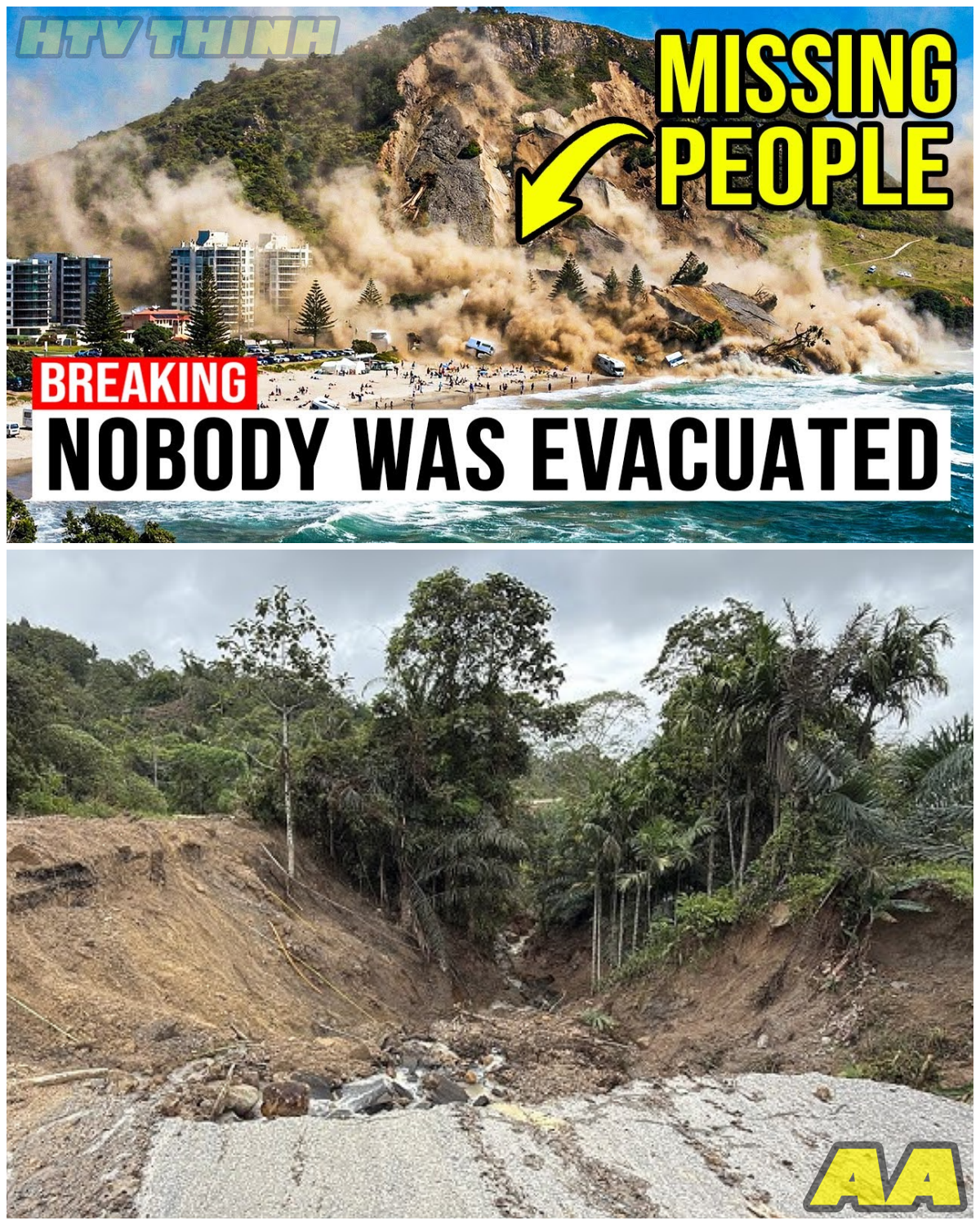 😱 1 MINUTE AGO: Mount Maunganui MᴀssIVE Landslide Destorys City