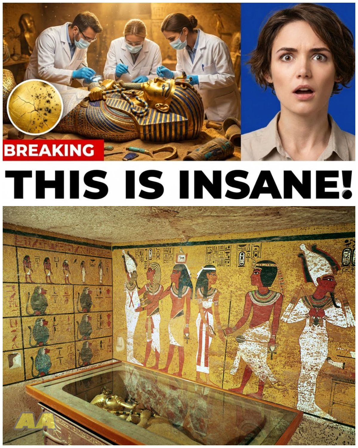 Tutankhamun’s Tomb Secret Finally Revealed: The Burial That Was Never Meant to Be