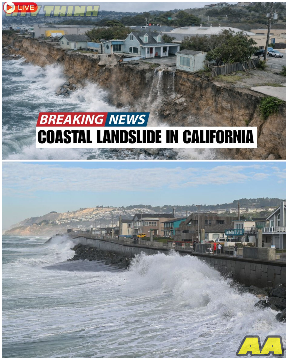😱 California Coast Is Breaking Apart Right Now