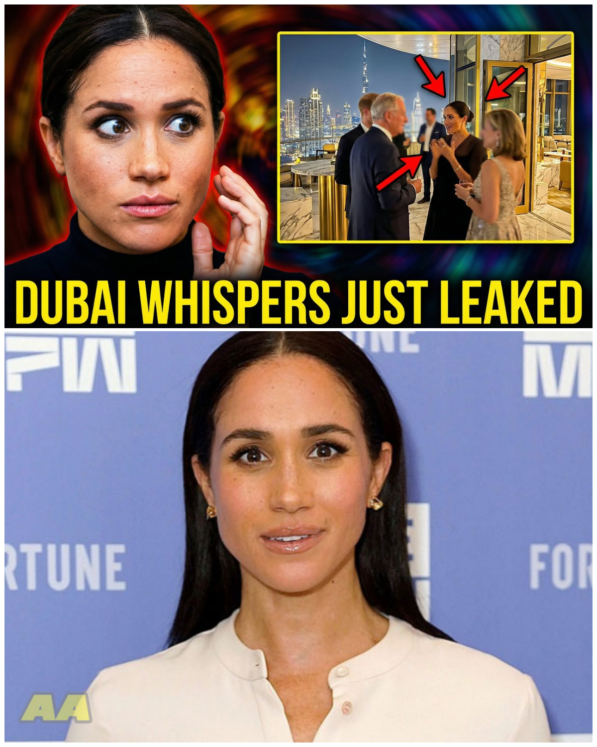 Inside Meghan Markle’s Stunning Dubai Billionaire Dinner: Is This the End of Her Royal Marriage to Prince Harry?