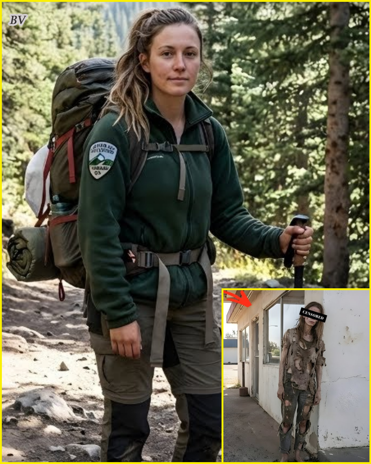 SHE WALKED OUT OF THE MOUNTAIN