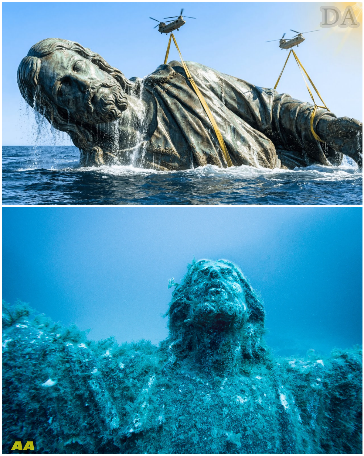 Pulled from the Abyss: The 700-Year-Old Colossal Christ Statue the Sea Couldn’t Destroy