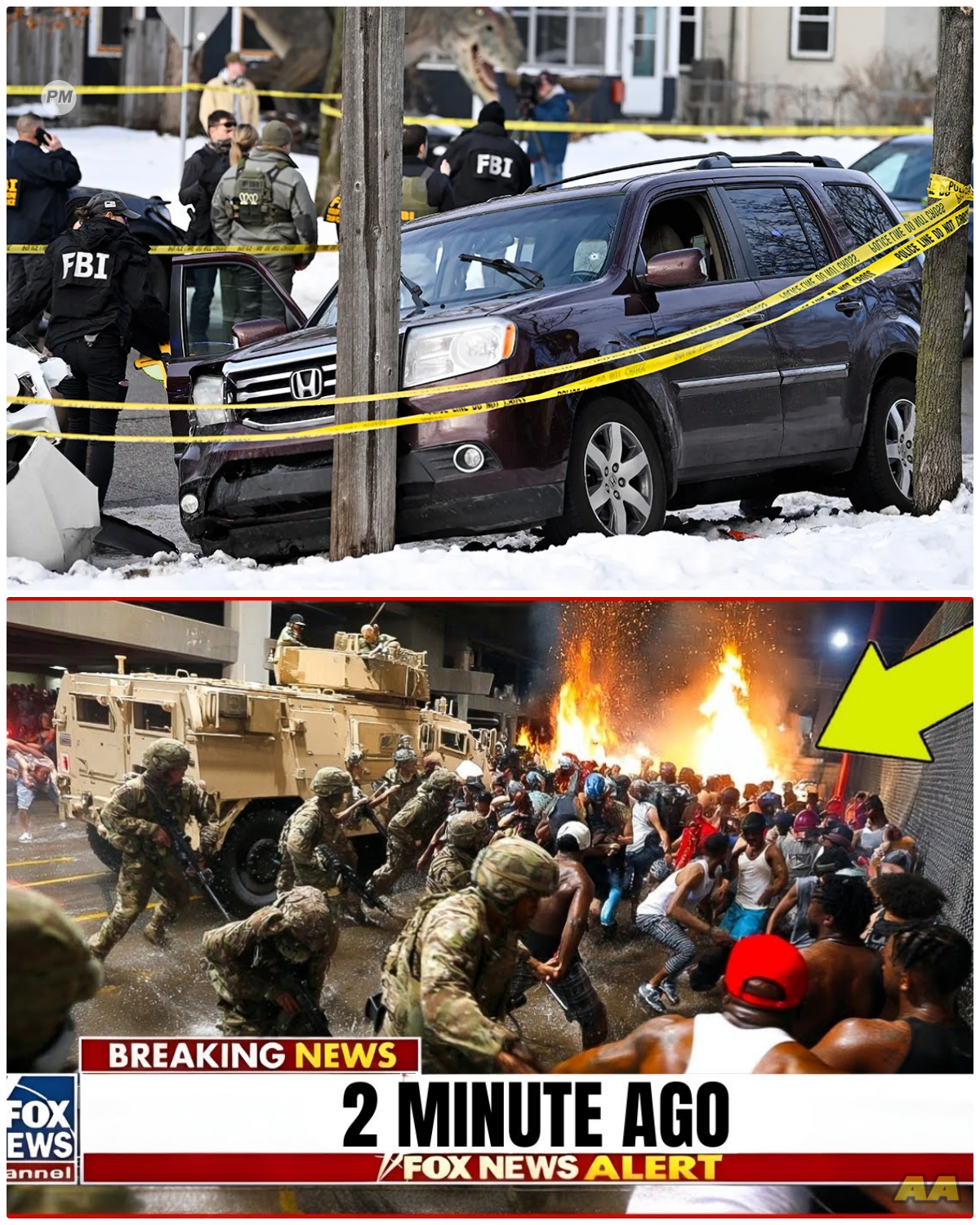 WHY BOTH AGENCIES? FBI & ICE INVESTIGATE REPORTED MINNESOTA INCIDENT