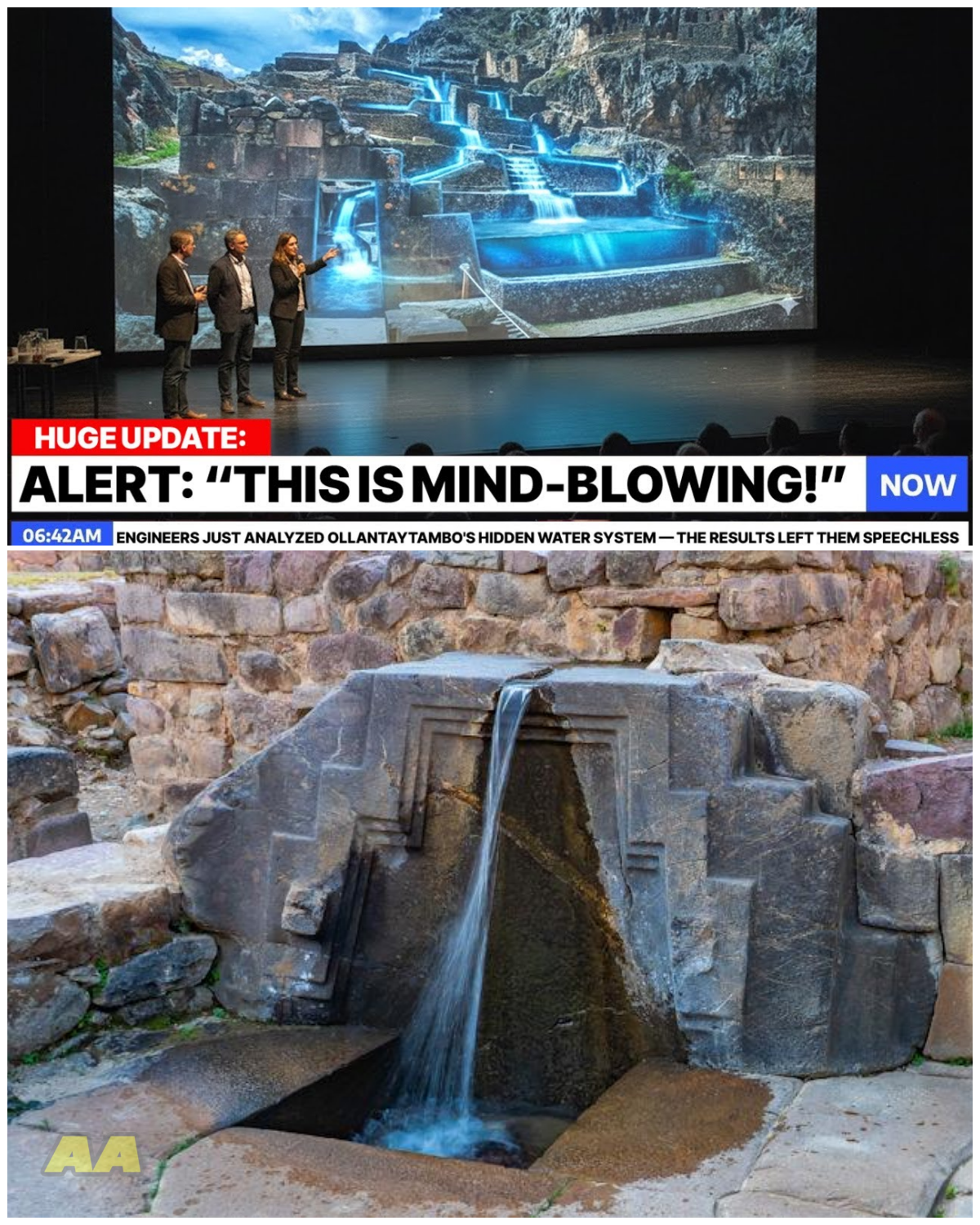 Ollantaytambo’s Hidden Water System: The Ancient Engineering Miracle Modern Scientists Can’t Explain!