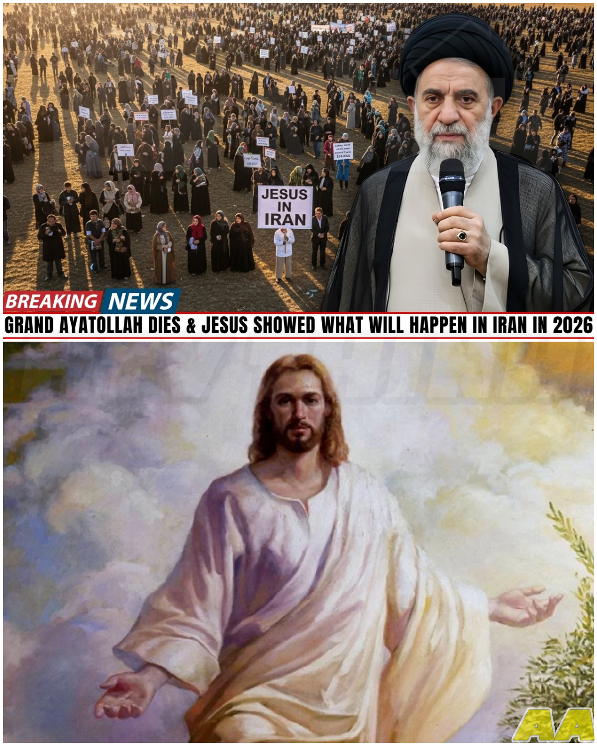 PANIC IN TEHRAN: Grand Atayollah Goes Viral After He Met JESUS with The SHOCKING Warning He Brought…