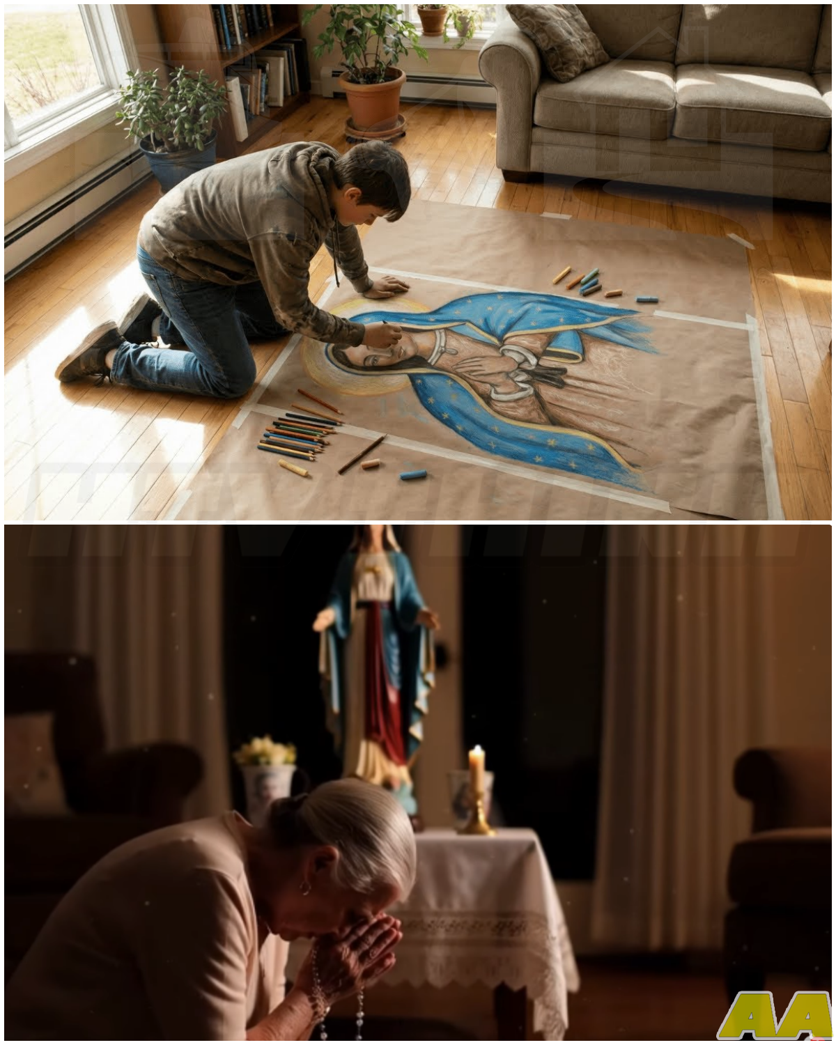 🎰 An Autistic Boy Drew the Virgin Mary Every Day… The Reason SURPRISED Everyone