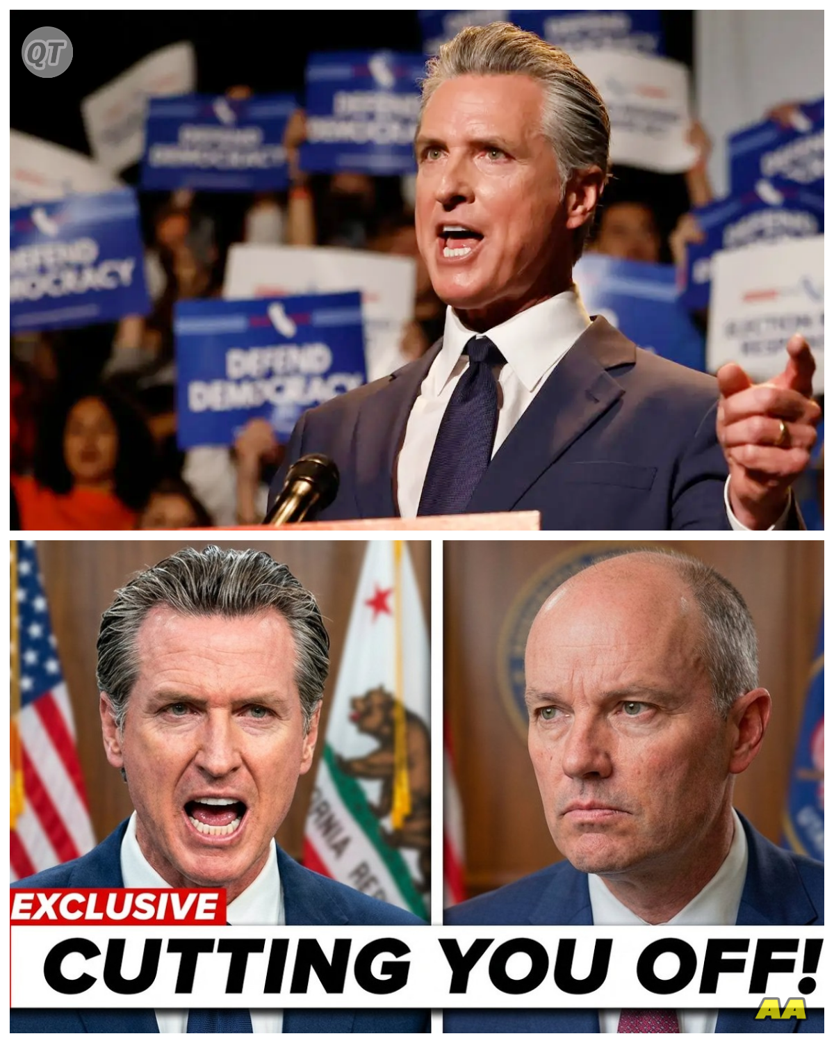 🐶 CALIFORNIA GOVERNOR FIRES BACK! UTAH THREATENS TO CUT OFF EMERGENCY FUEL SUPPLY