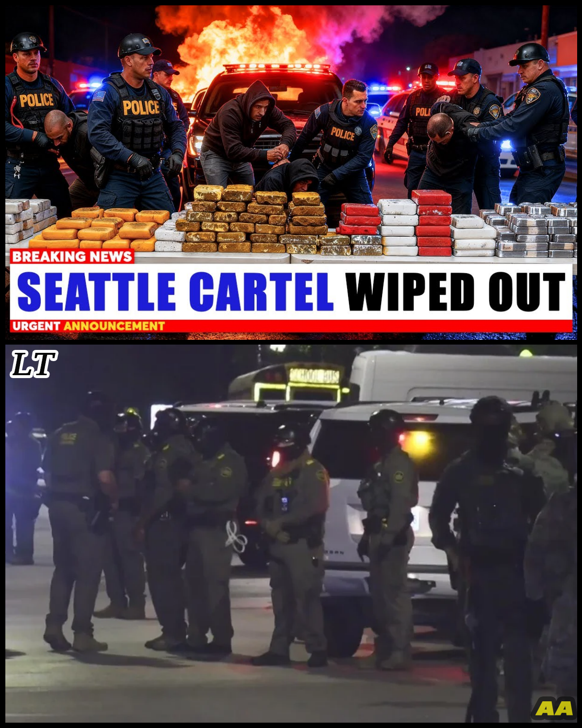 Dawn Raid in Seattle:  Billion Cartel Pipeline Shattered in 6 Minutes