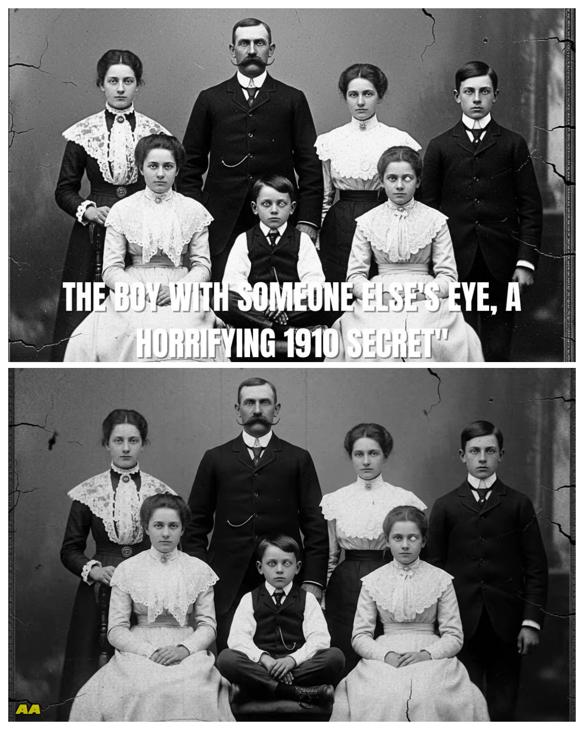 A 1910 Family Picture Appears Fine