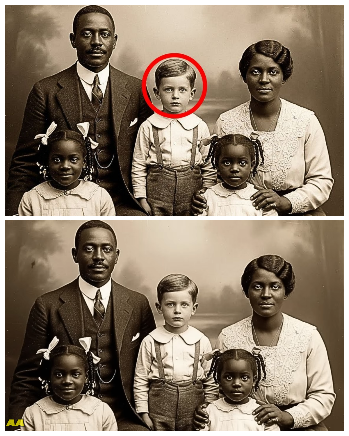 This 1920 portrait holds a mystery that no one has ever been able to unravel
