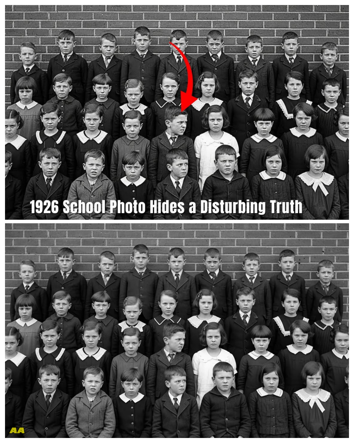 A 1926 School PH๏τo Appears Ordinary—But One Boy Looks Angry at the PH๏τographer 6p