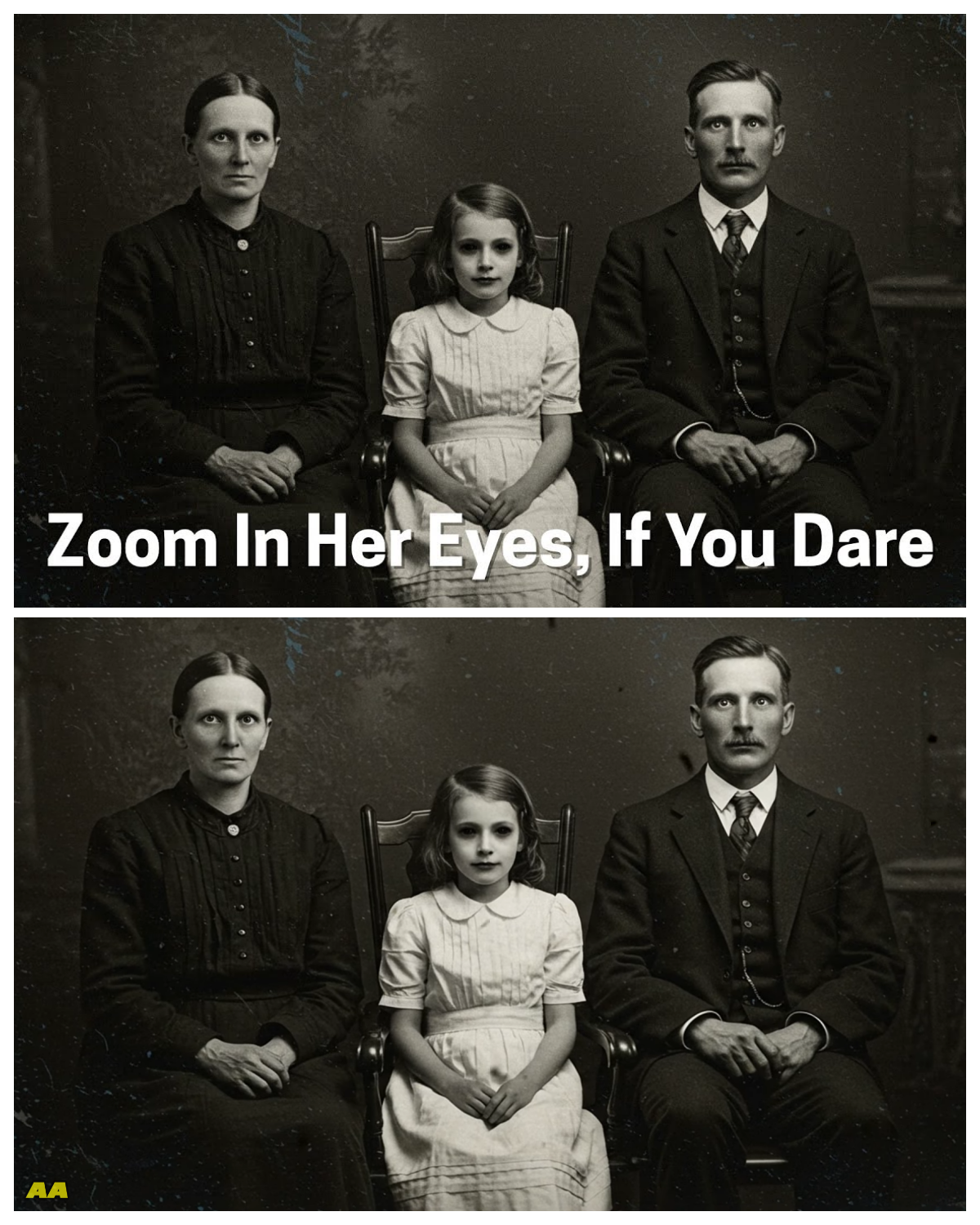 This 1910 Portrait Appears Normal