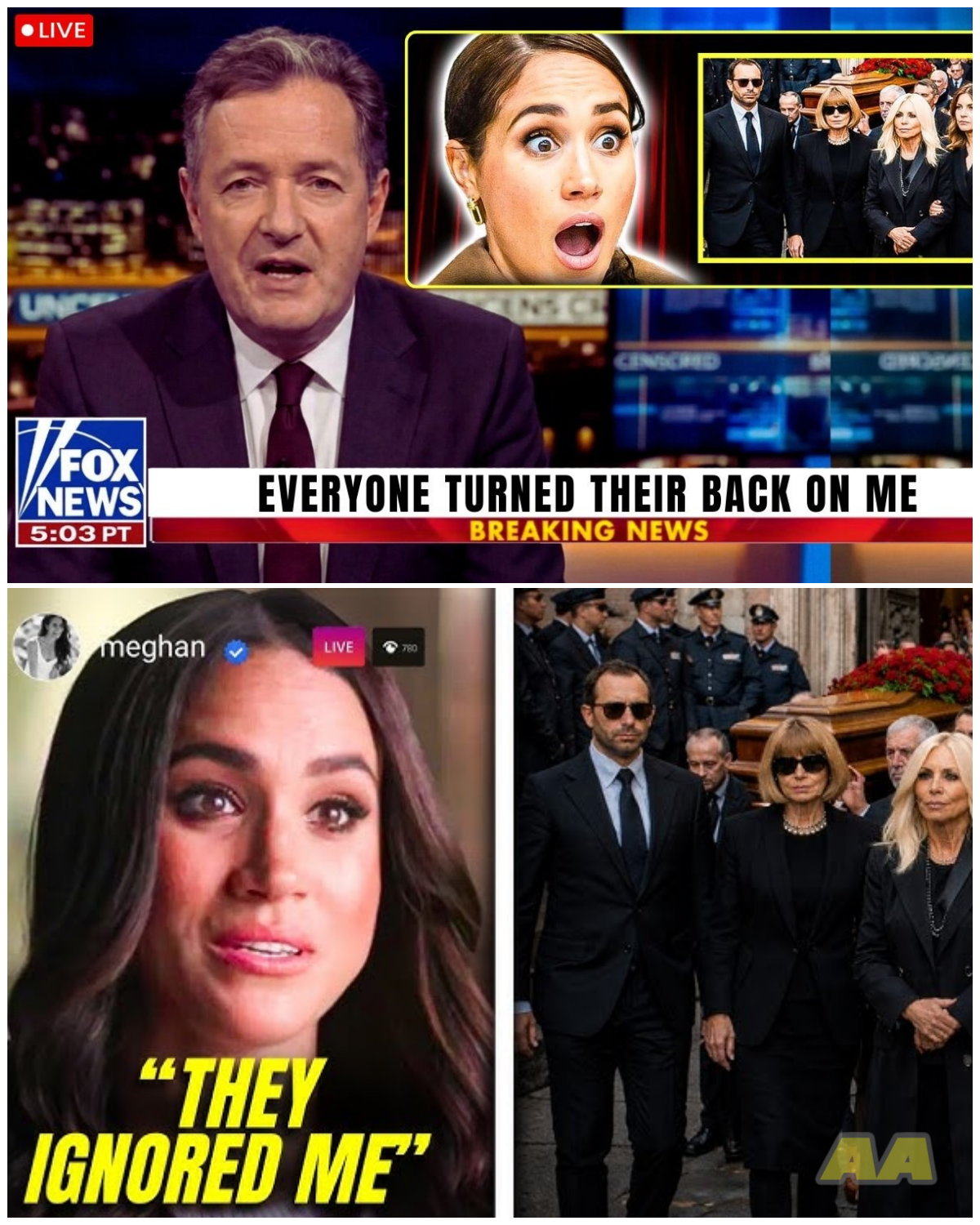 Meghan MELTS DOWN After Leaks Reveal She Was SHUT OUT of Valentino Funeral