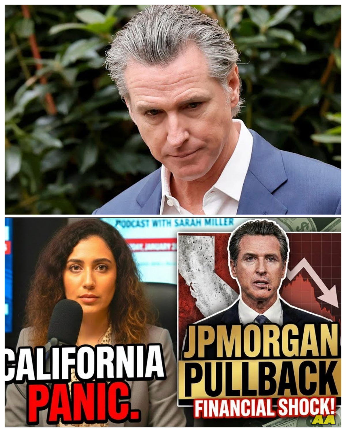 💰 Financial Shock Deepens as California Governor Scrambles After JPMorgan Chase Pulls Back—Wall Street Retreat Sparks Capitol Panic, Budget Nightmares, and Whispers the Golden State’s Money Machine Is Suddenly Running on Empty 📉