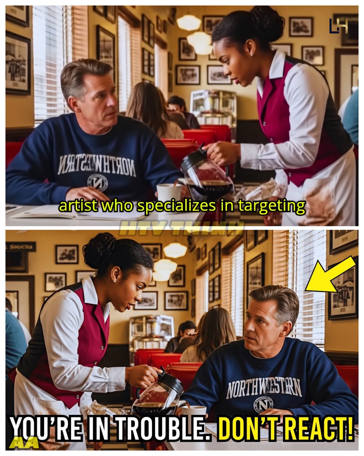 UNDERCOVER BILLIONAIRE ORDERS COFFEE sa