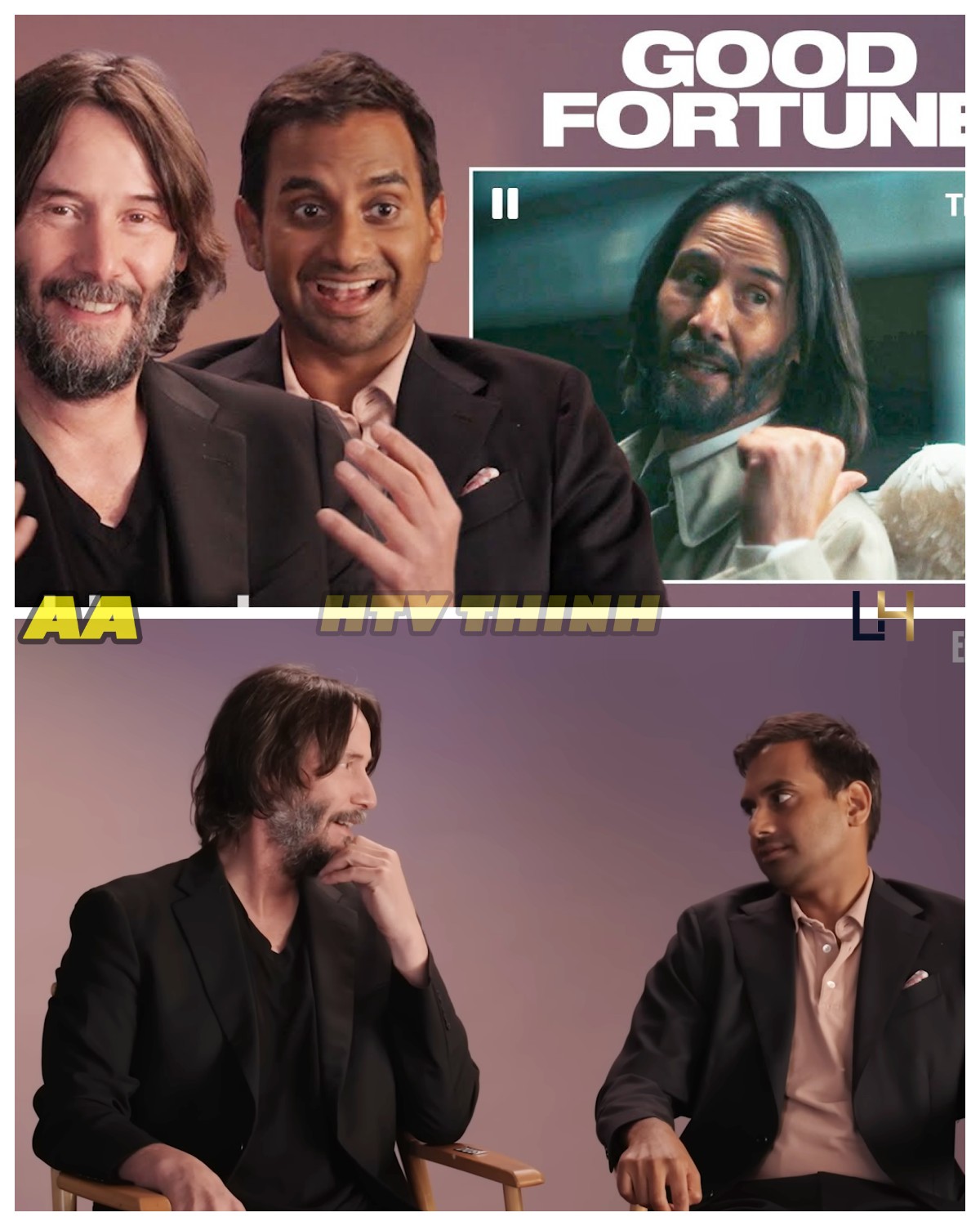 Keanu Reeves & Aziz Ansari Break Down ‘Good Fortune’ Trailer | Entertainment Weekly