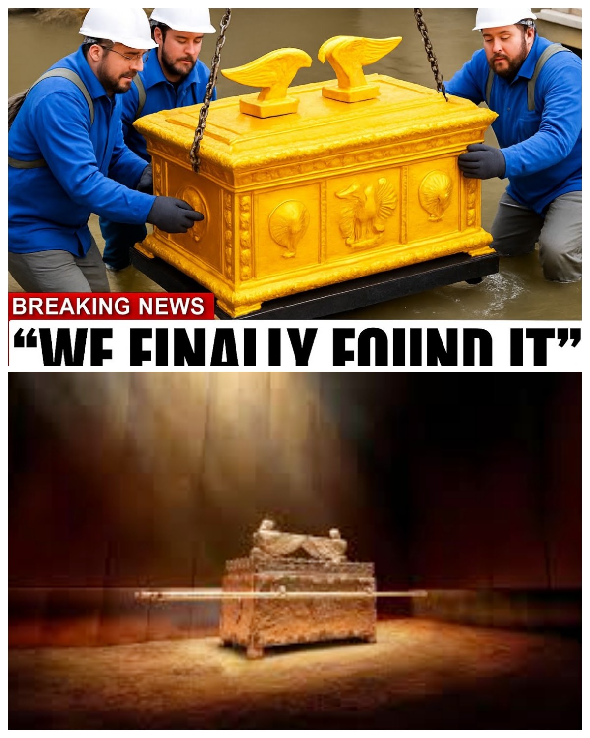 Archaeologists in shock: Found the real ark of the covenant!