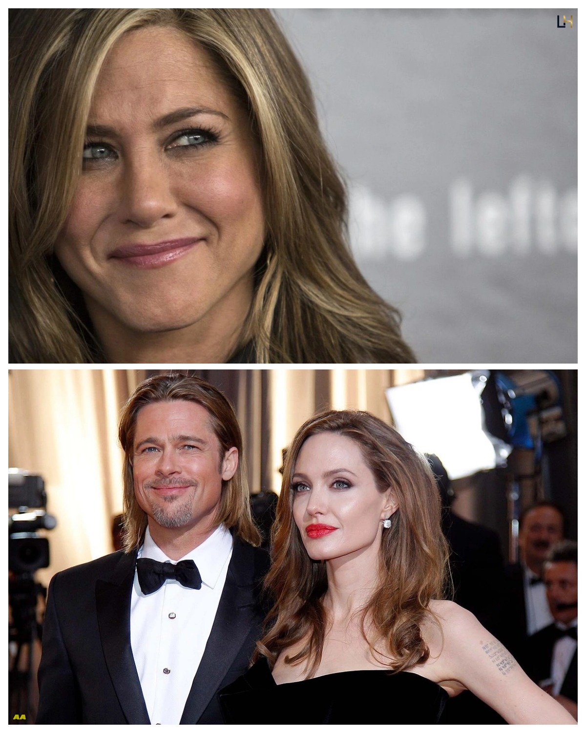 Jennifer Aniston supported Jolie