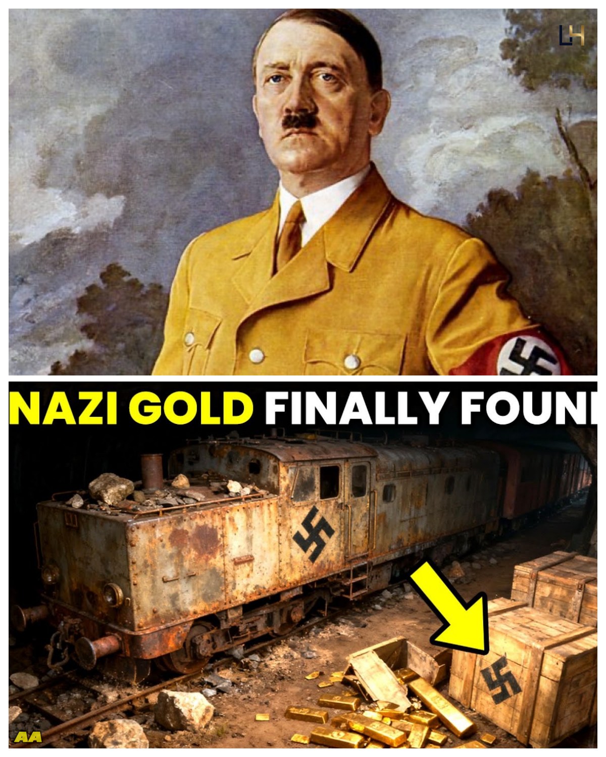 JUST NOW: Lost Nazi Gold Train from WWII Found! Guess Where. vd
