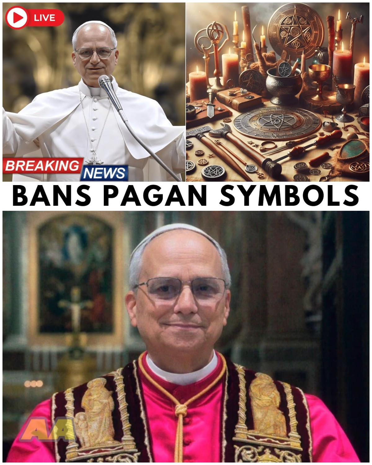 🔥😱 Vatican Exposed: Pope Leo’s Secret Purge of Pagan Symbols Rocks the Church! 😱🔥