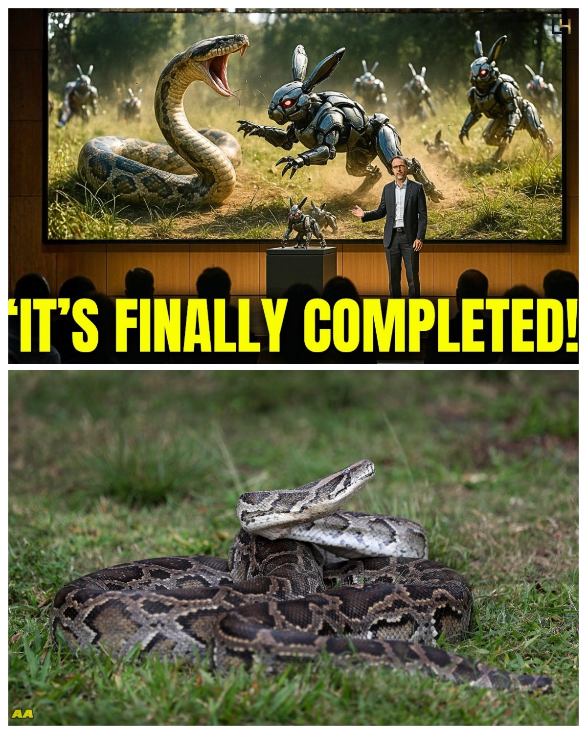Florida Released Robotic Rabbits to Kill Pythons What Happened Next Is BRUTAL! rb