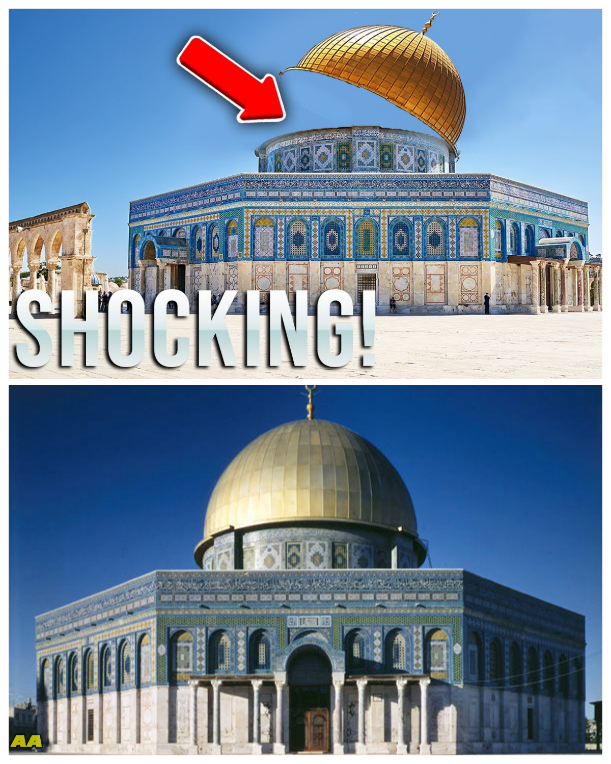 Scientists Just SHOCKED With This Discovery Under The DOME Of The ROCK 10t
