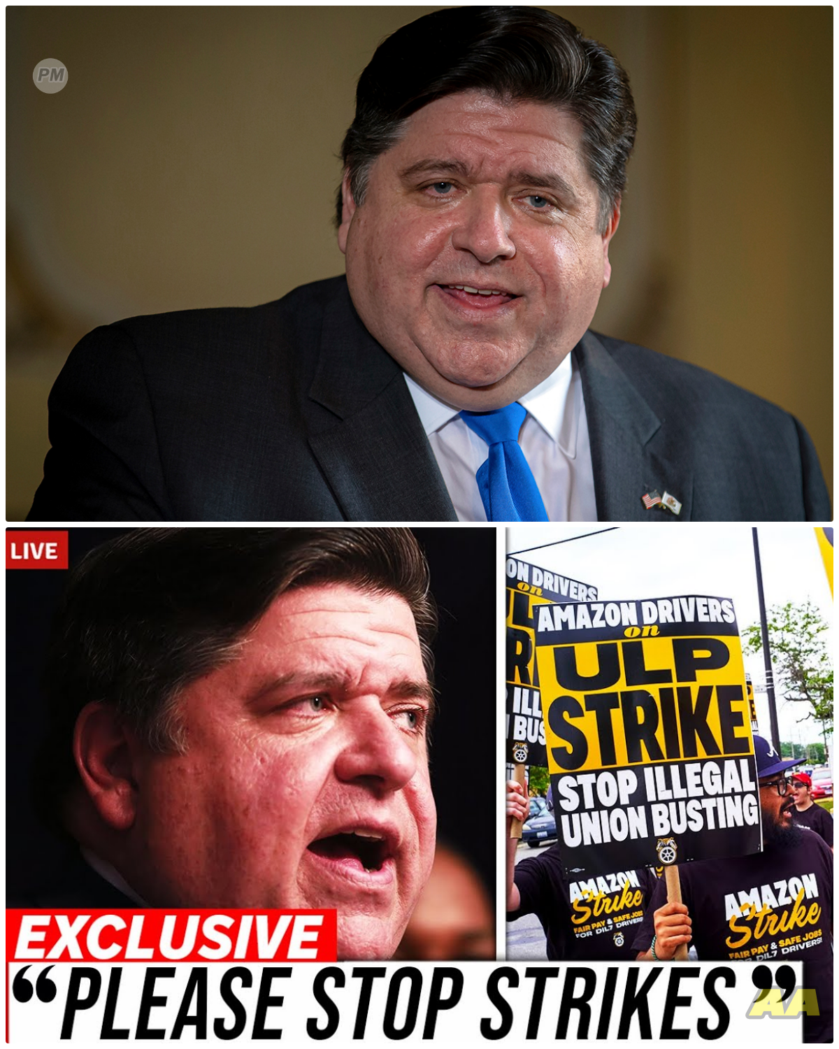 Behind Closed Doors: The Dark Secrets of Illinois’ Union Crisis Exposed!  In a shocking exposé, insiders reveal the hidden machinations behind the union uprising that has left Governor Blake reeling. As businesses flee and protests erupt, dark secrets emerge, painting a picture of betrayal and manipulation that could topple the entire administration. Who is pulling the strings, and what do they stand to gain? This scandal is far from over, and the truth may be more explosive than anyone anticipated! 👇