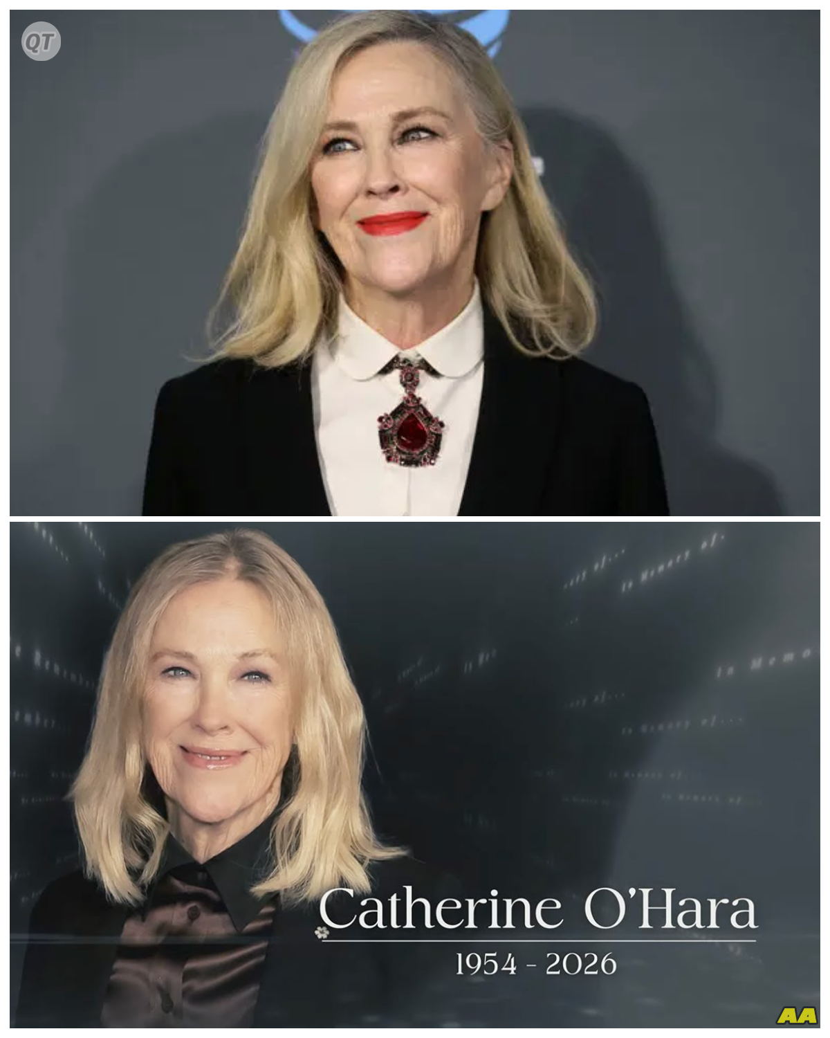 🐘 Catherine O’Hara: A Legacy of Laughter Ends at 71 After ‘Brief Illness’