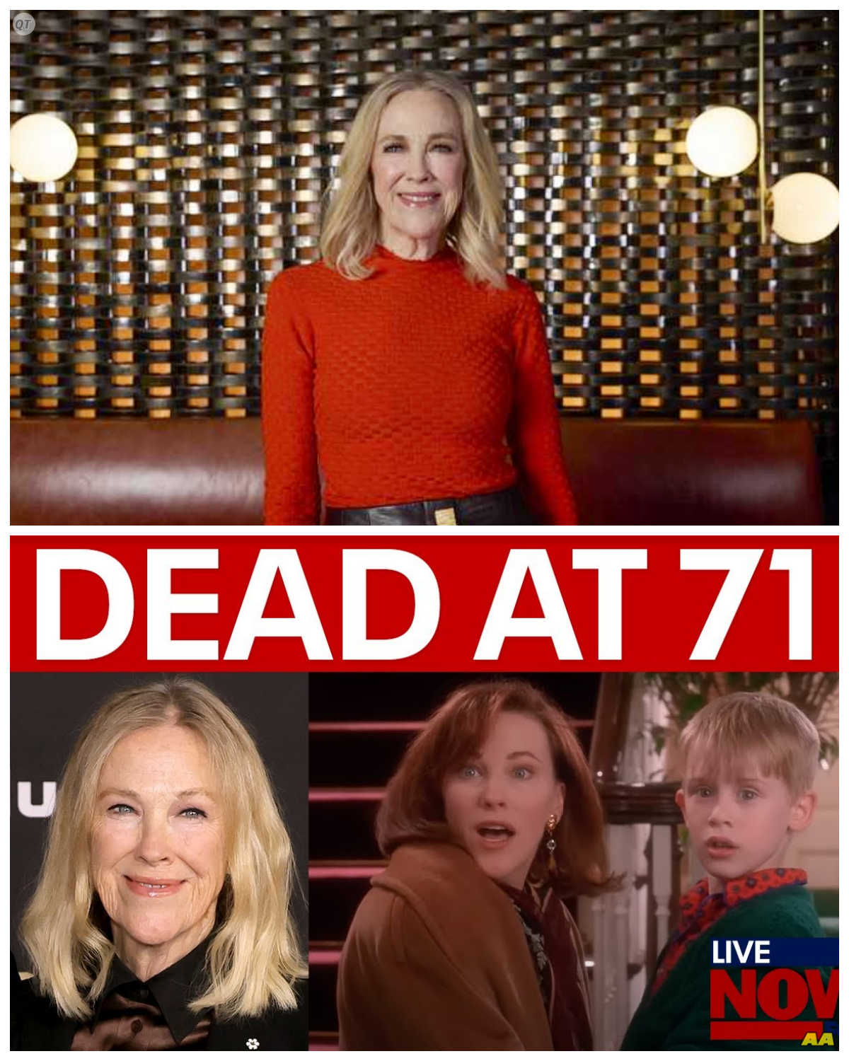 A Comedy Legend Gone: Catherine O’Hara ᴅᴇᴀᴅ at 71